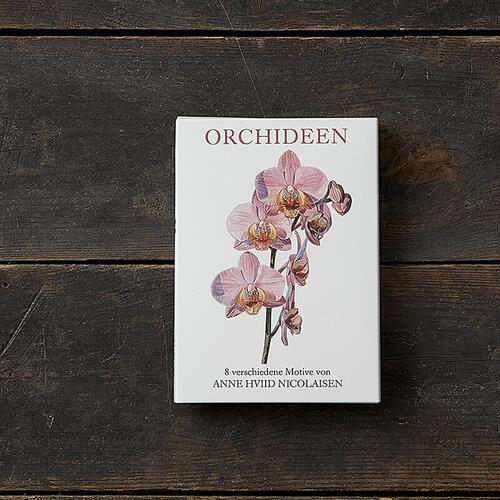 ORCHIDEEN - 8 kort (tysk)