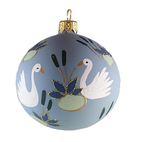 GLASS ORNAMENT - Ducklings