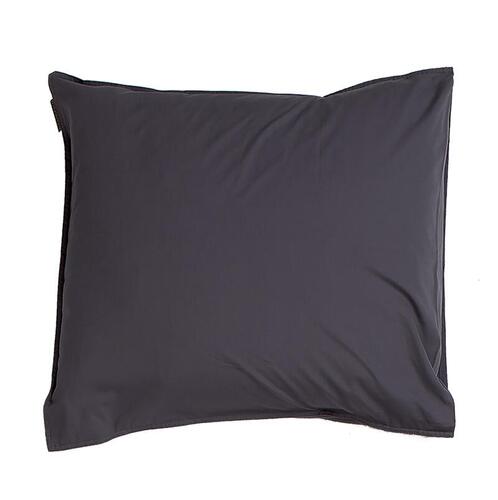 Organic cushion cover - Dark grey