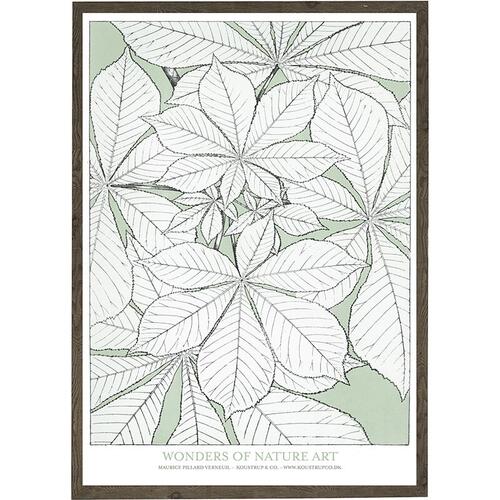 ART PRINT - Leaves green - CHOOSE SIZE