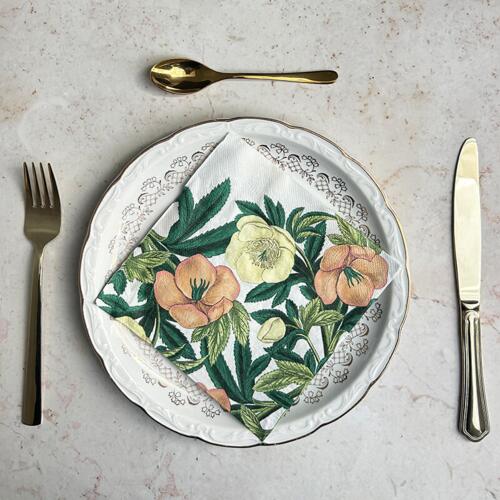 SERVIETTER - Helleborus
