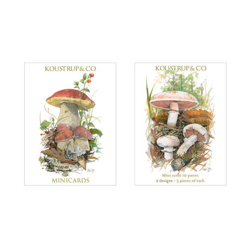 MINICARDS AUTUMN - Porcini  - FOR PRE-ORDER (arriving at the end of September)