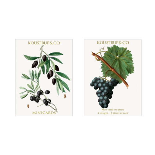 Oliven og druer minikort