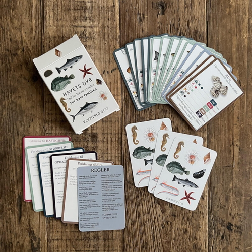 JEU DE CARTES – Animaux marins