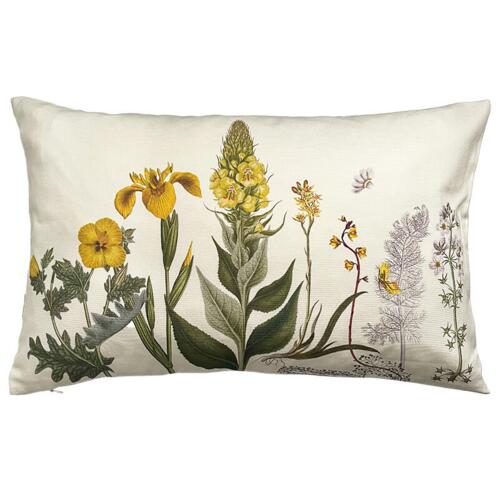 KUSSENHOES 40x60 cm - Biologisch katoen - Yellow Flowers - VOORBESTELLING (verwacht medio maart 2026)
