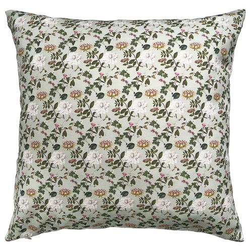 PUDE COVER 50x50 cm - Øko Bomuld - FD Green pattern - TIL FORUDBESTILLING (Kommer i midten af marts 2026)