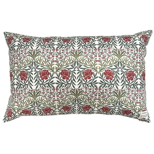 PUDE COVER 60x40 cm - Øko Bomuld - Morris Oxford pattern - TIL FORUDBESTILLING (Kommer i midten af marts 2026)