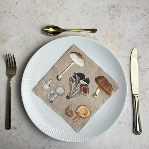 SERVIETTER - FD Mushrooms