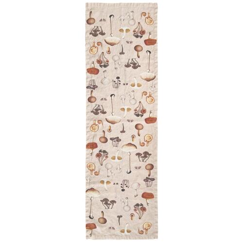 Linen Table Runner - FD Mushrooms