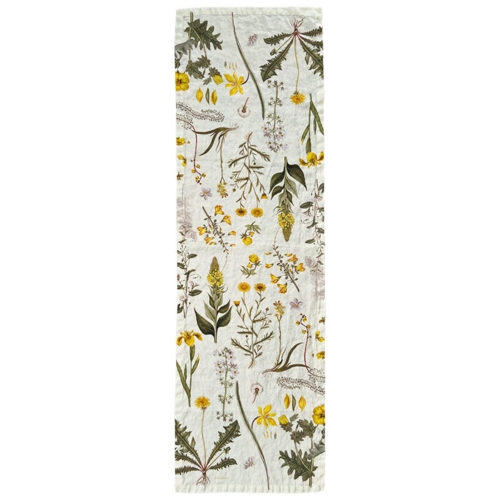 Linen Table Runner - FD yellow - FOR PRE-ORDER (Arrives March 15, 2026)