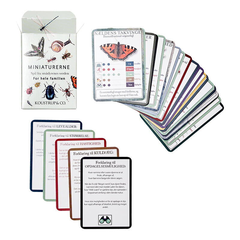 Le monde des insectes - Jeux de cartes pour toute la famille