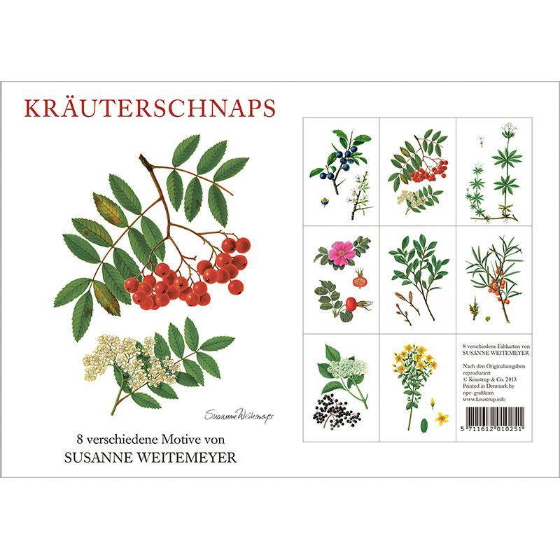 KRÄUTERSCHNAPS - 8 cartes (allemand)