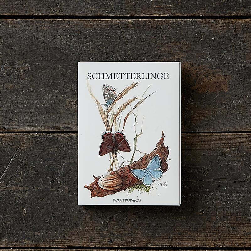 SCHMETTERLINGE - 8 cartes (allemand)
