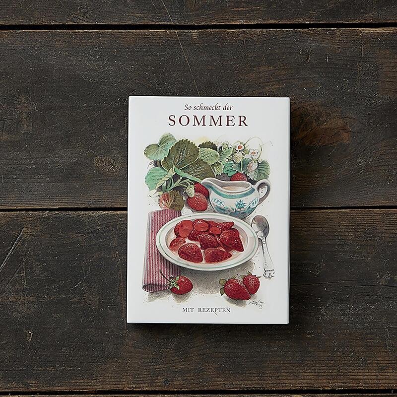 SO SCHMECKT DER SOMMER - 8 cartes (allemand)