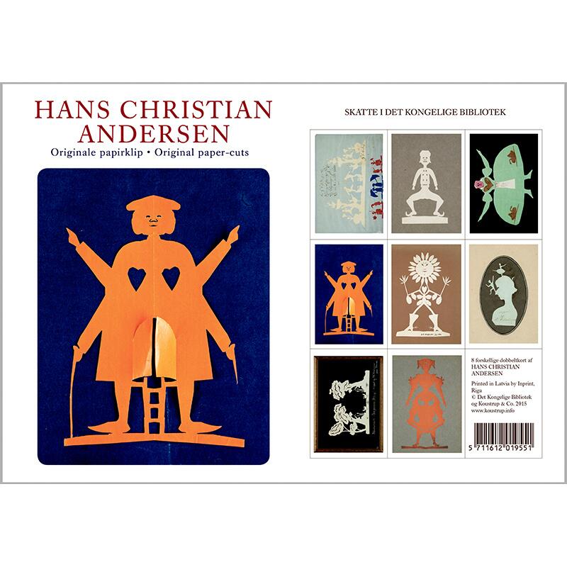 HC ANDERSEN ORIGINAL PAPER-CUTS - 8 cards