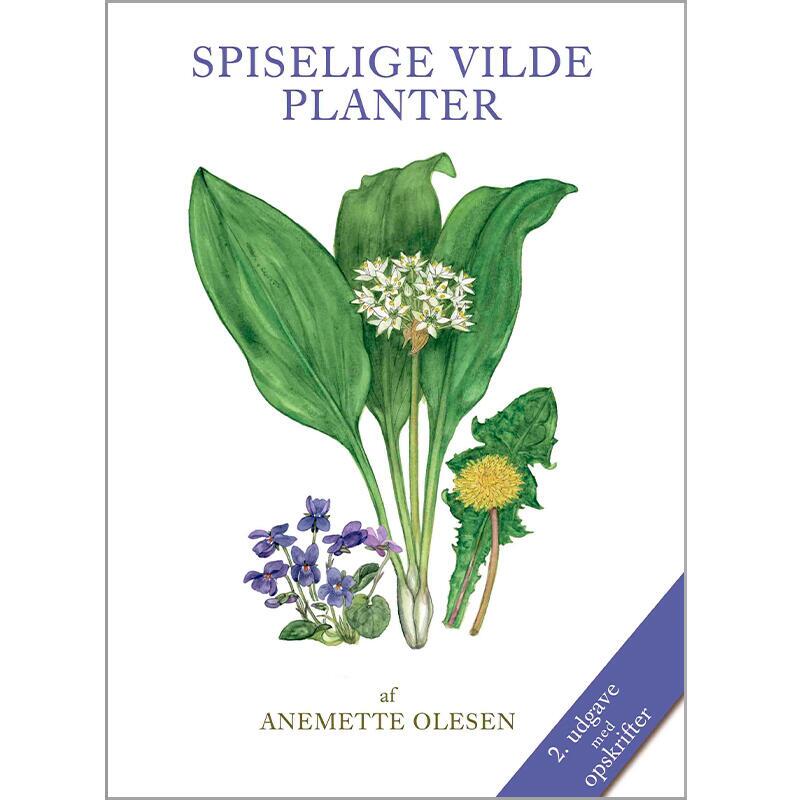 LIVRE: PLANTES SAUVAGES COMESTIBLES 2ème édition (texte danois)