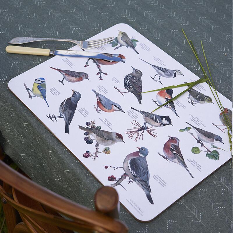 PLACEMAT - Garden birds - out of stock