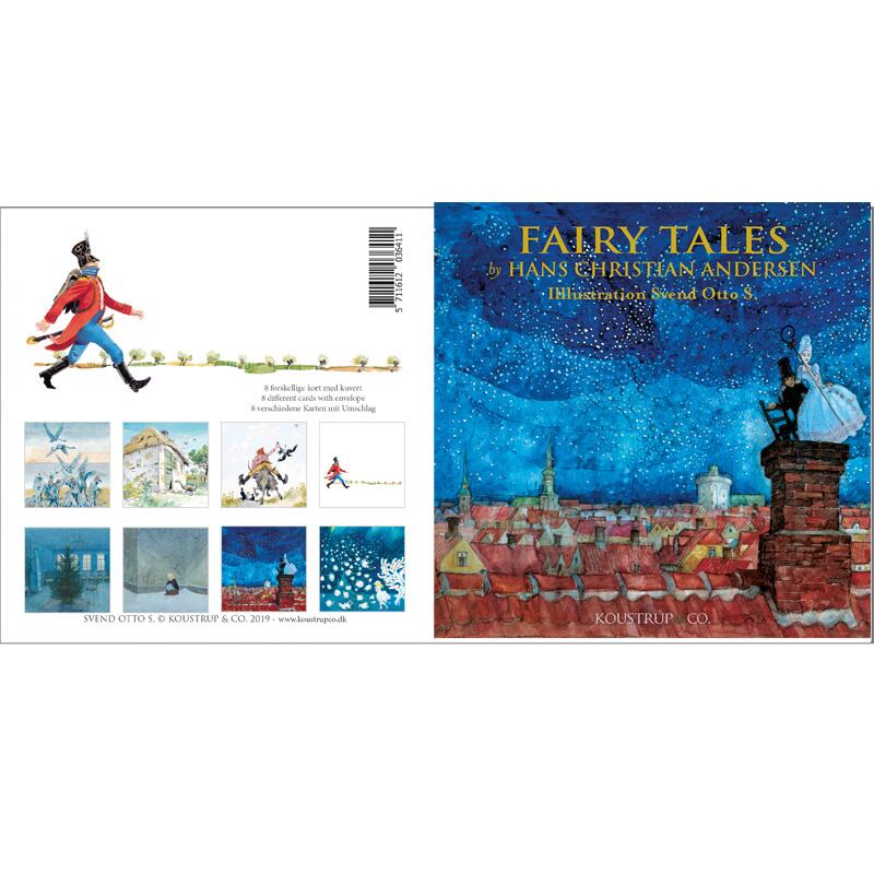 Fairy Tales - H.C. Andersen - Kvadratisk kortmappe - UDSOLGT