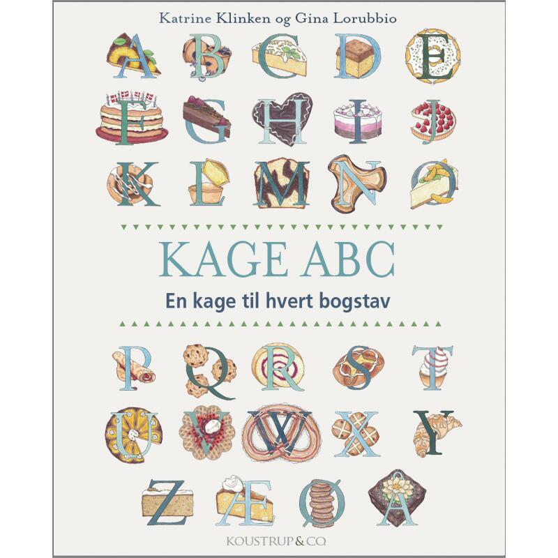 BOOK: Cake ABC - A cake for each letter (danish text) -