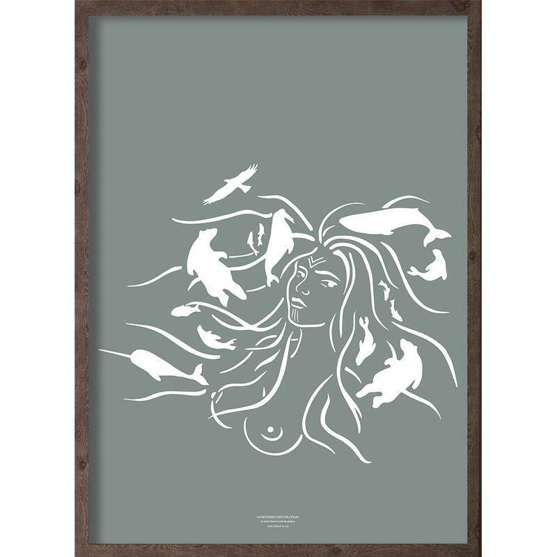 Mother of the sea (arctic leaf) - ART PRINT - CHOOSE SIZE