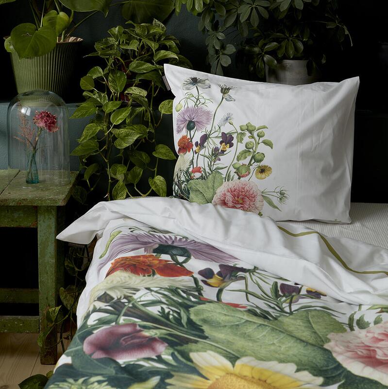 Økologisk sengesæt - Flower garden JL 140x220 cm