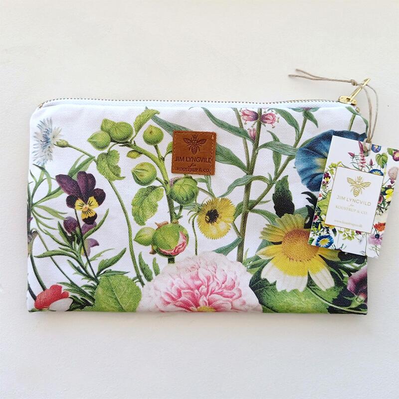 COSMETIC BAG - Flowers- OUT OF STOCK