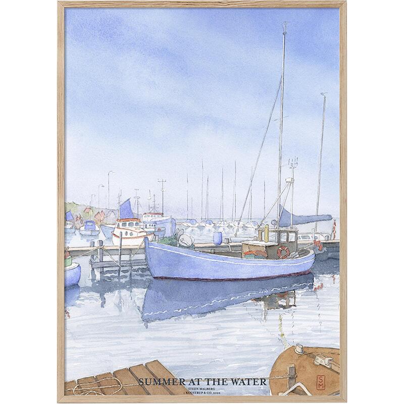 ART PRINT - Summer at the water - CHOOSE SIZE