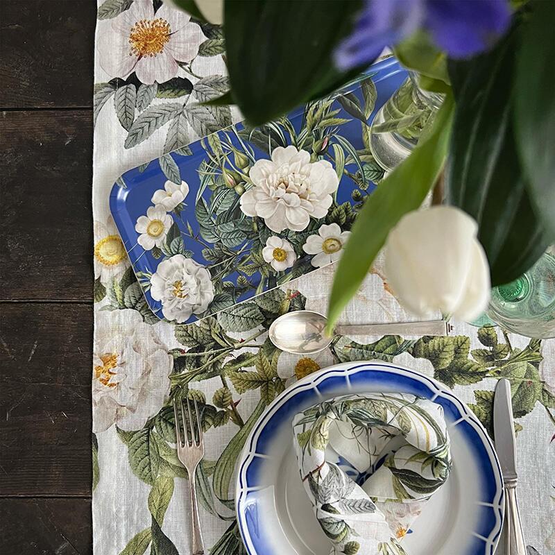 Bandeja 32x15 cm - Blue Flower Garden JL