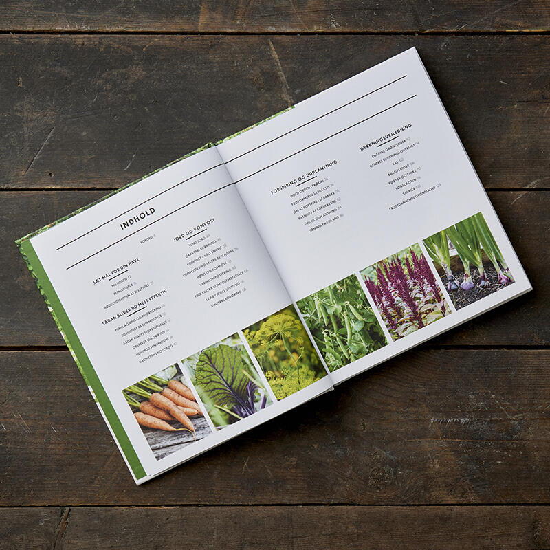 LIVRE:  Le livre des légumes (texte danois )