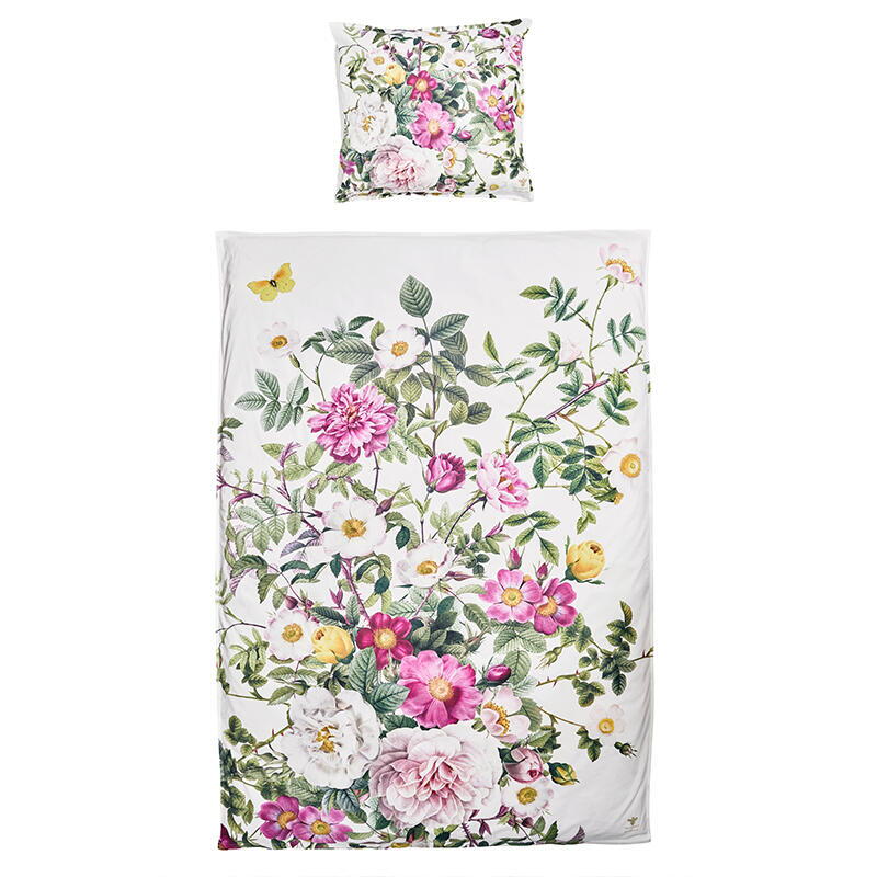Økologisk sengesæt - Rose Flower garden JL 140x200 cm