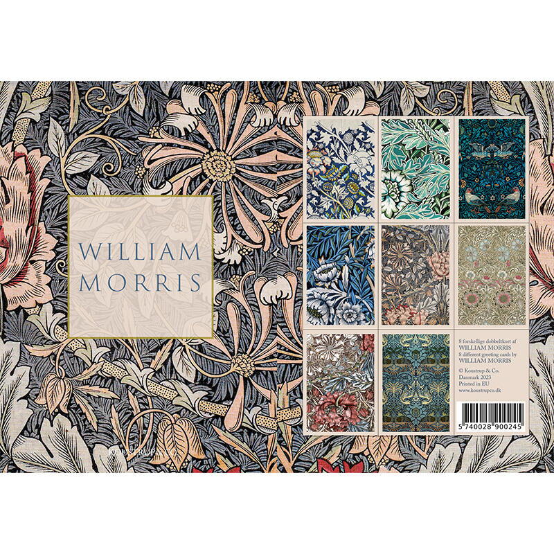 WILLIAM MORRIS - 8 cartes