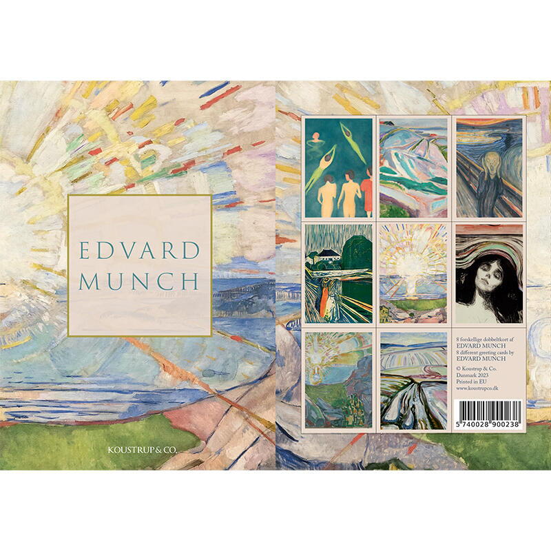 EDVARD MUNCH - 8 cards