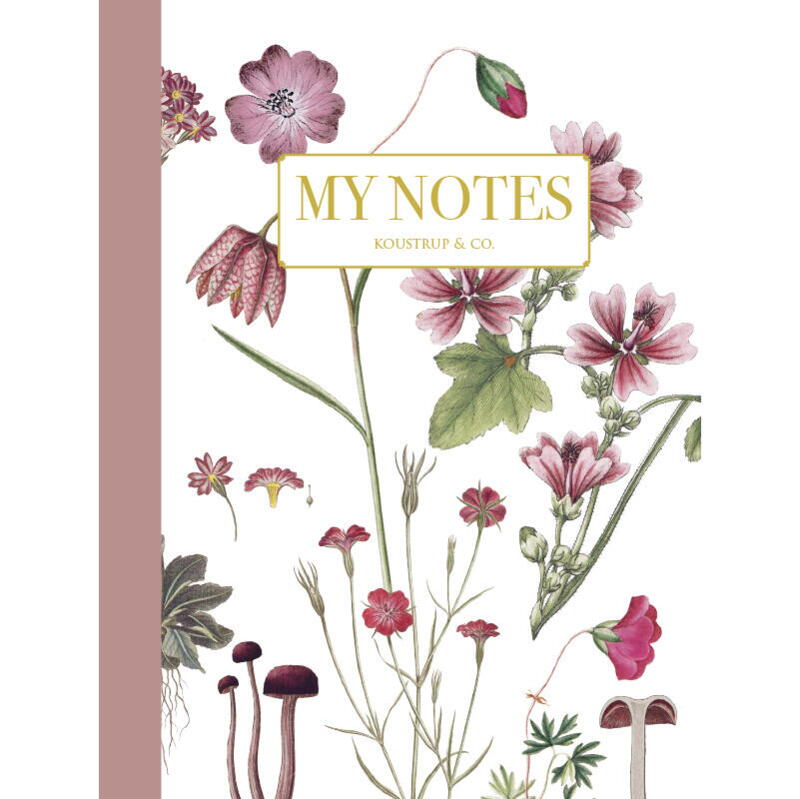Notebook - Rose floral