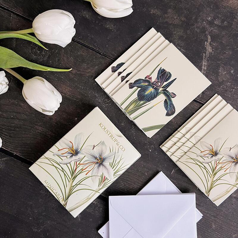 Mini-cartes Printemps – Iris