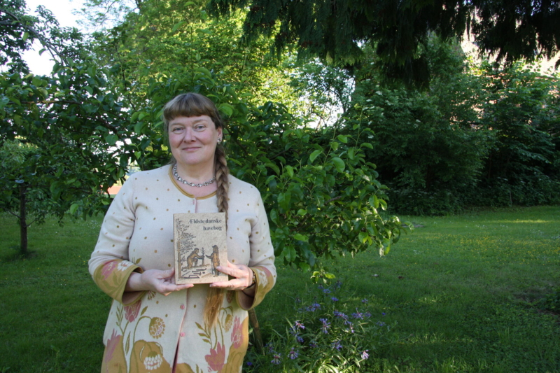 Denmark's oldest garden book (danish text)