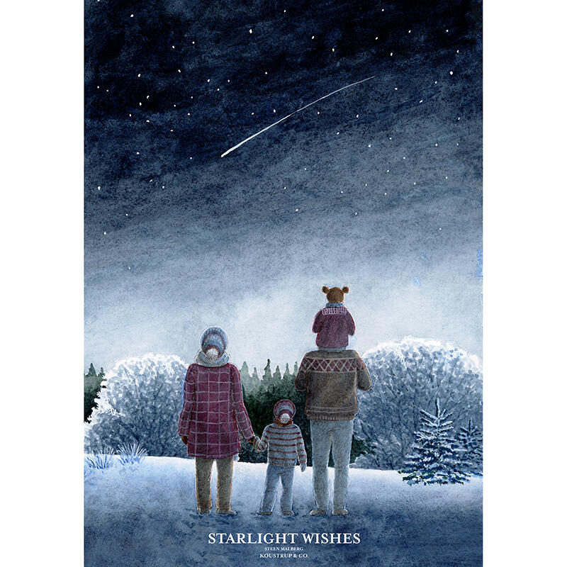 STARLIGHT WISHES (SM) - KUNSTPRINT - VÆLG STØRRELSE