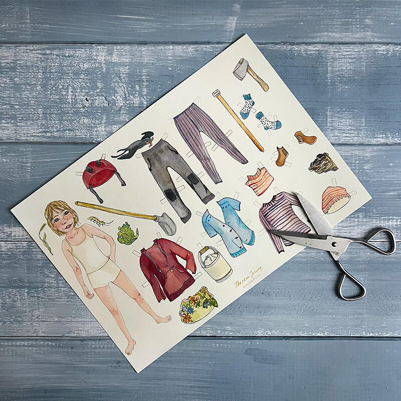 Poupée à habiller - Fille