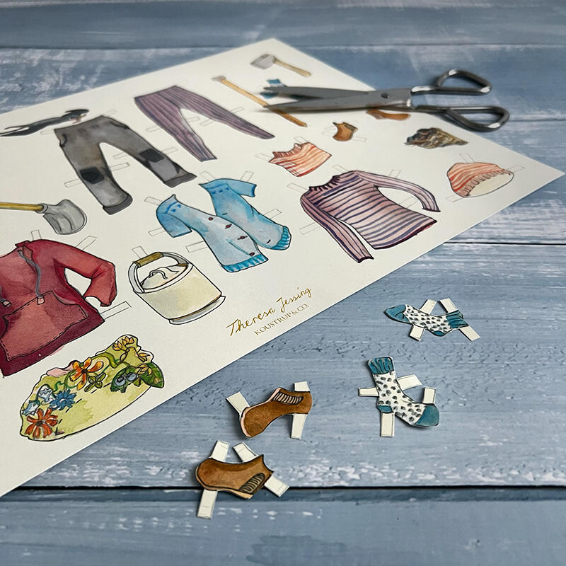 Poupée à habiller - Fille