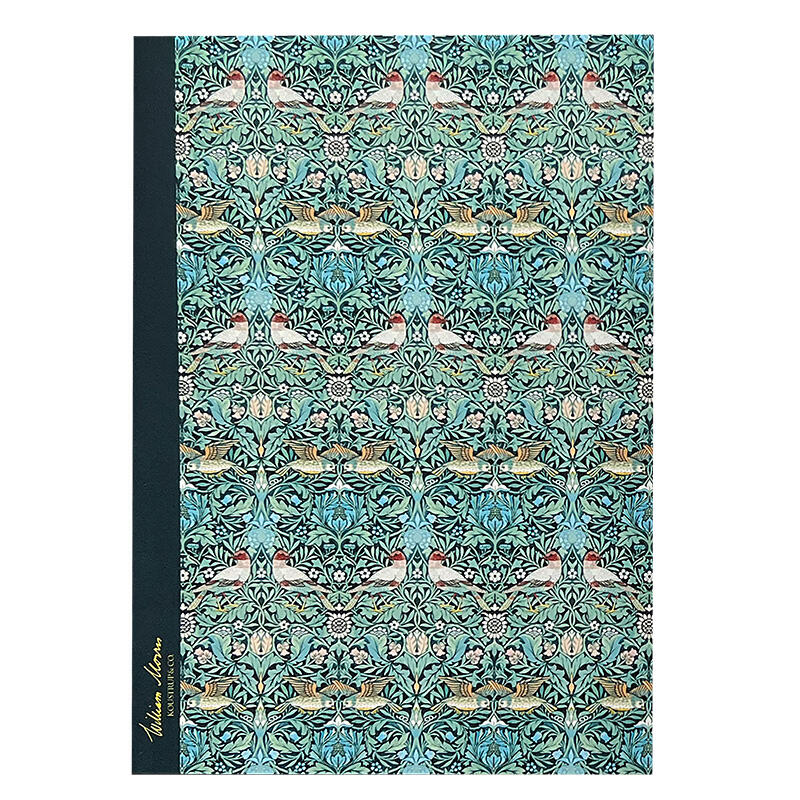 William Morris Bird Green pattern forside
