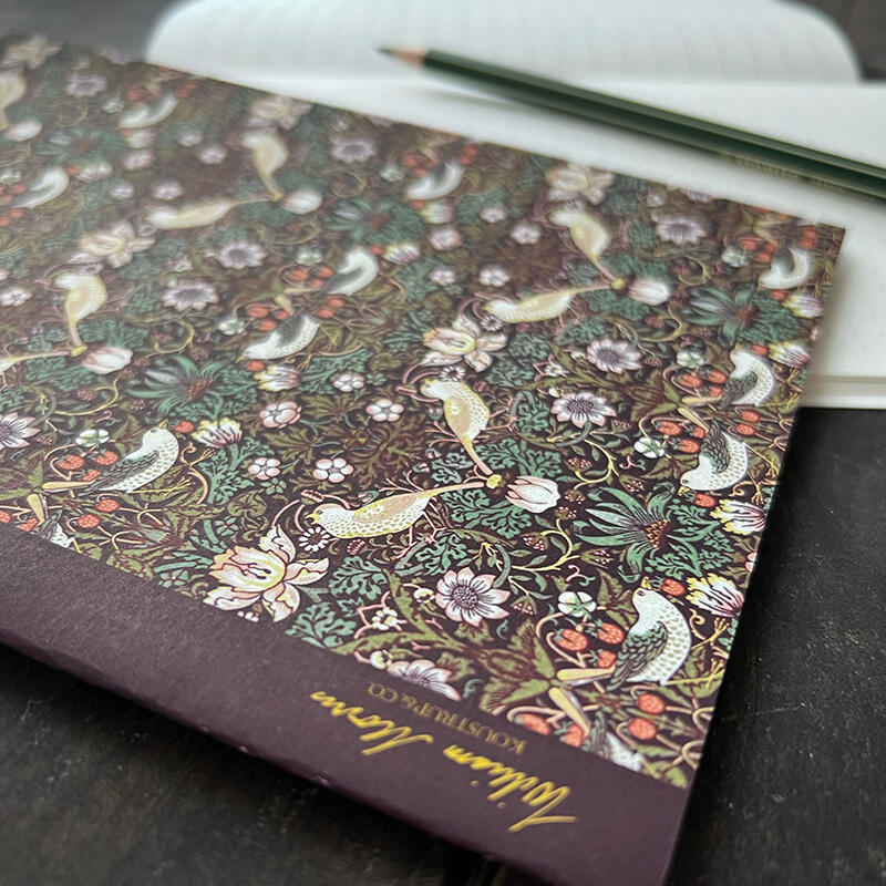 William Morris Strawberry thief pattern