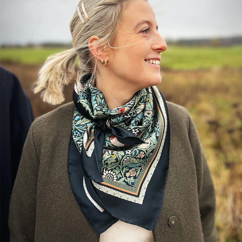 SEIDENTUCH - Morris Bird - 90 cm