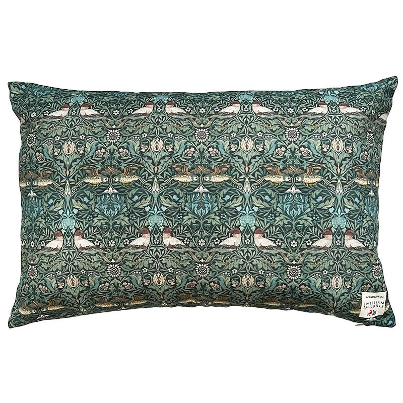 PUDE COVER 60x40 cm - Øko Bomuld - Morris Bird pattern - TIL FORUDBESTILLING (Kommer i midten af marts 2026)