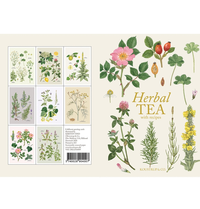 HERBAL TEA - 8 KORT - TIL FORUDBESTILLING (Kommer 15. februar 2026)