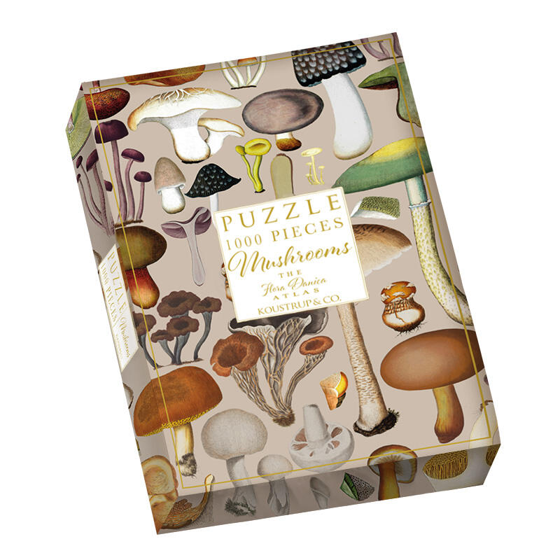 Puzzle - Mushrooms - 1000 pieces - PRE-ORDER (Arrives March 15, 2026)