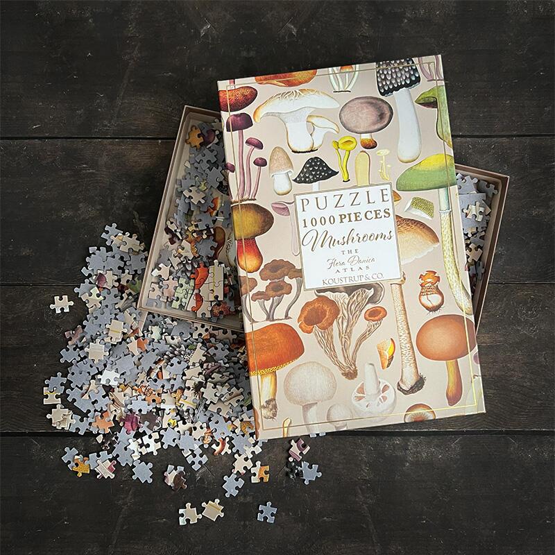 Puslespil - Mushrooms - 1000 brikker