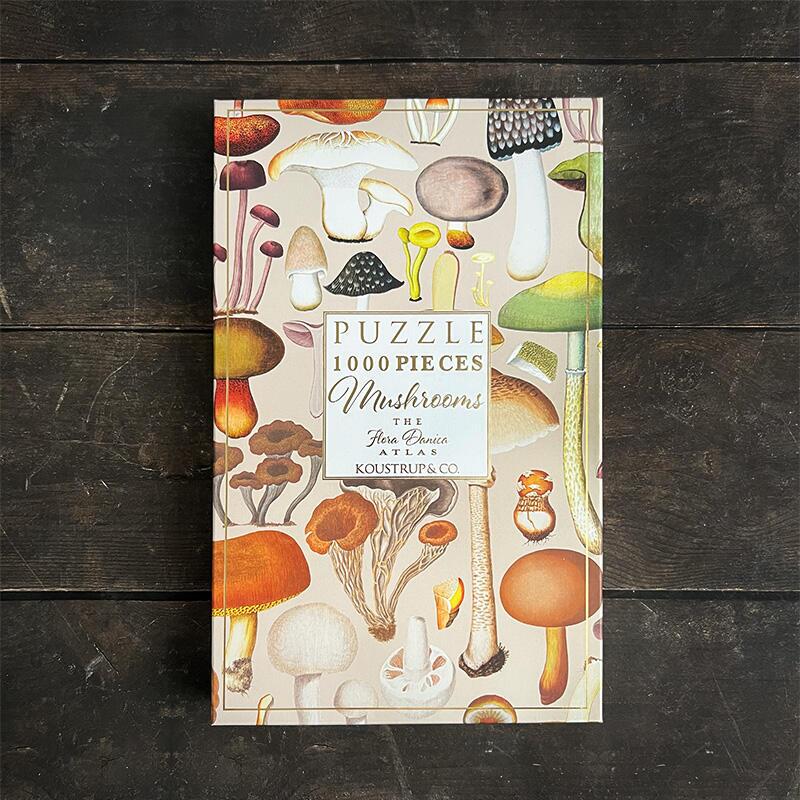 Puslespil - Mushrooms - 1000 brikker
