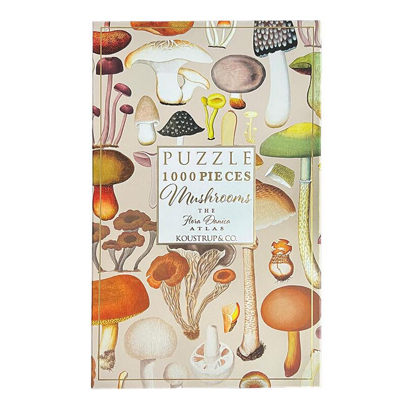 Puslespil - Mushrooms - 1000 brikker