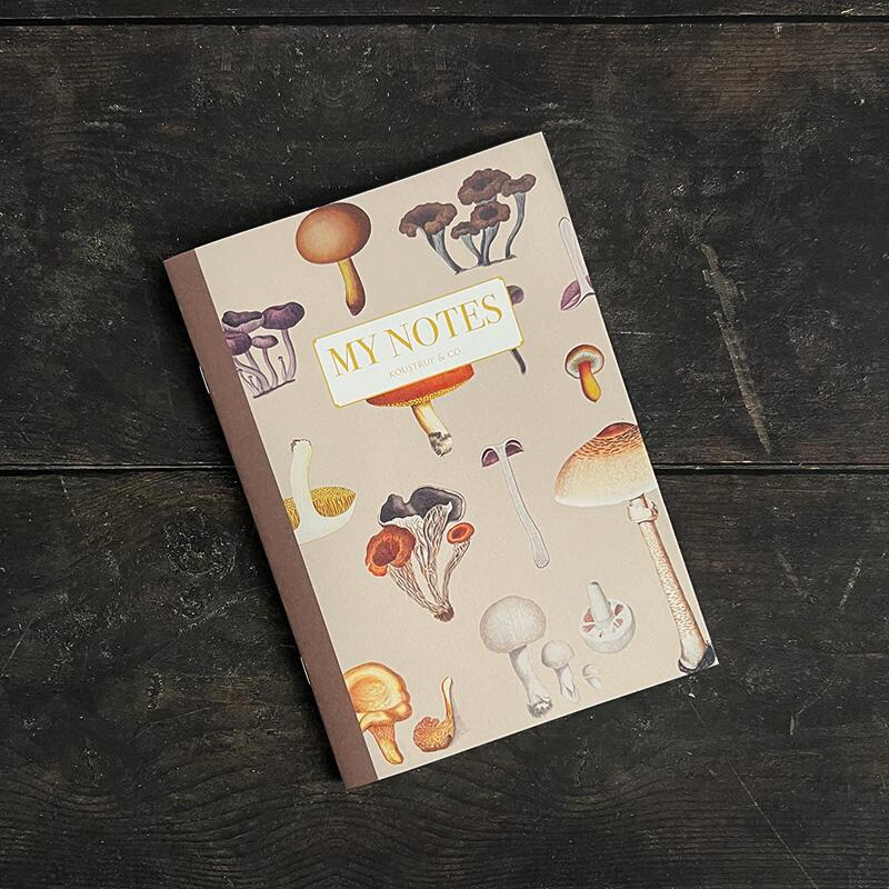 Anteckningshäfte - FD Mushrooms