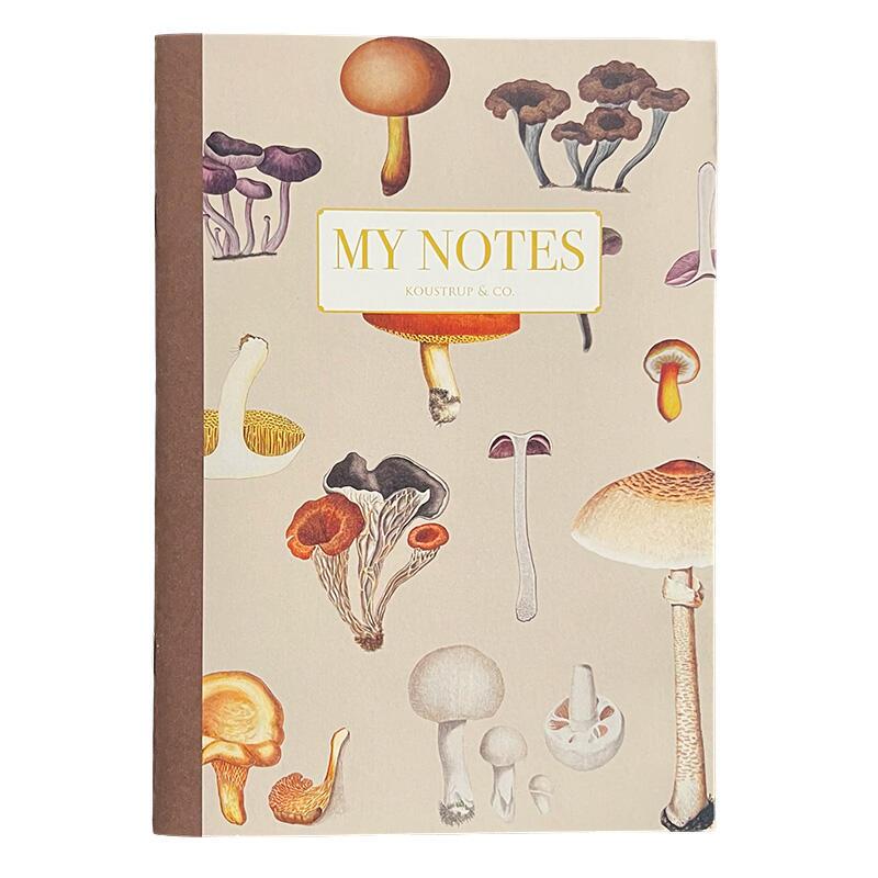 Anteckningshäfte - FD Mushrooms