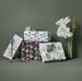 GAVEPAPIR - Blomster og urter - recycle 4 ark